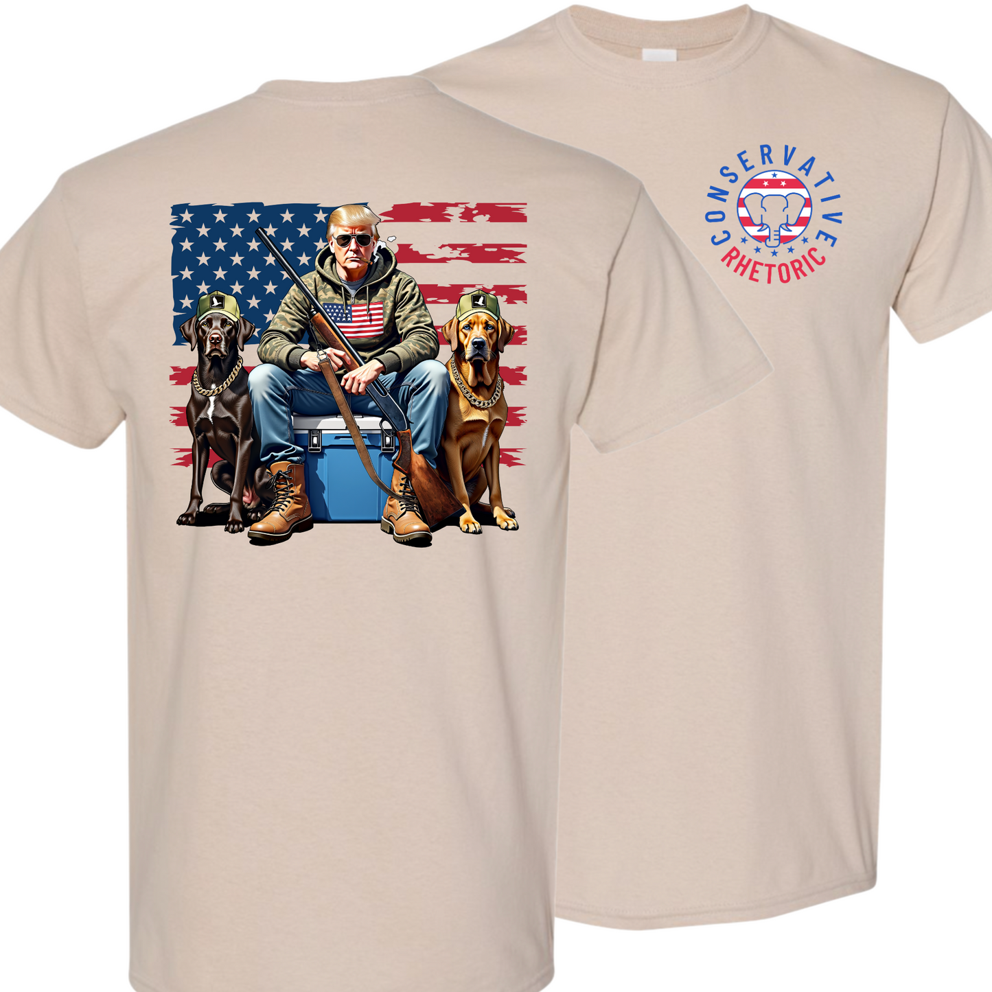 Trump's Hunting Dogs Tee