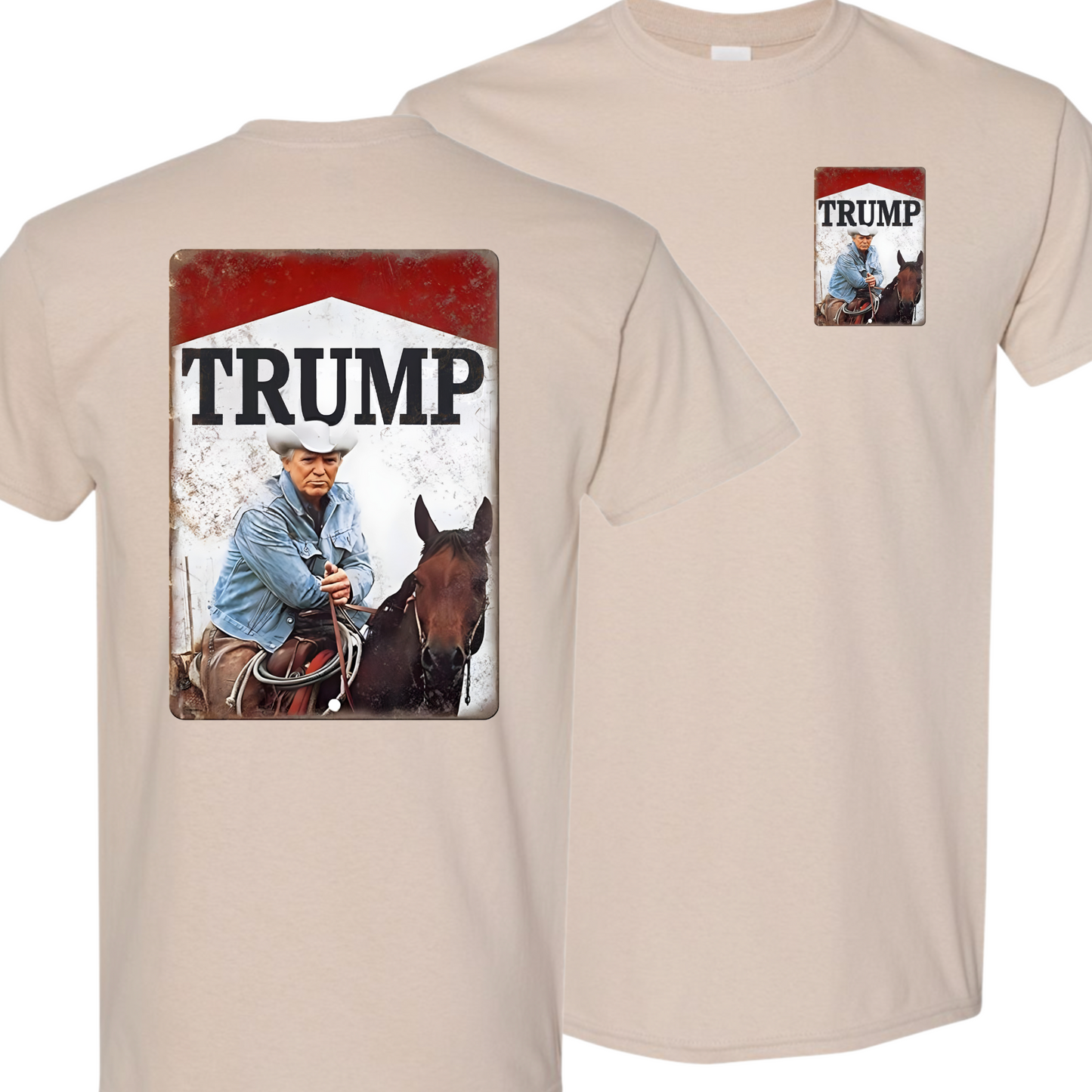 Trump Marboro Cowboy Tee